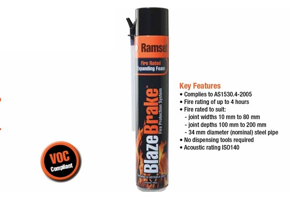 RAMSET BLAZEBRAKE FR FOAM 750ML (FRF700)